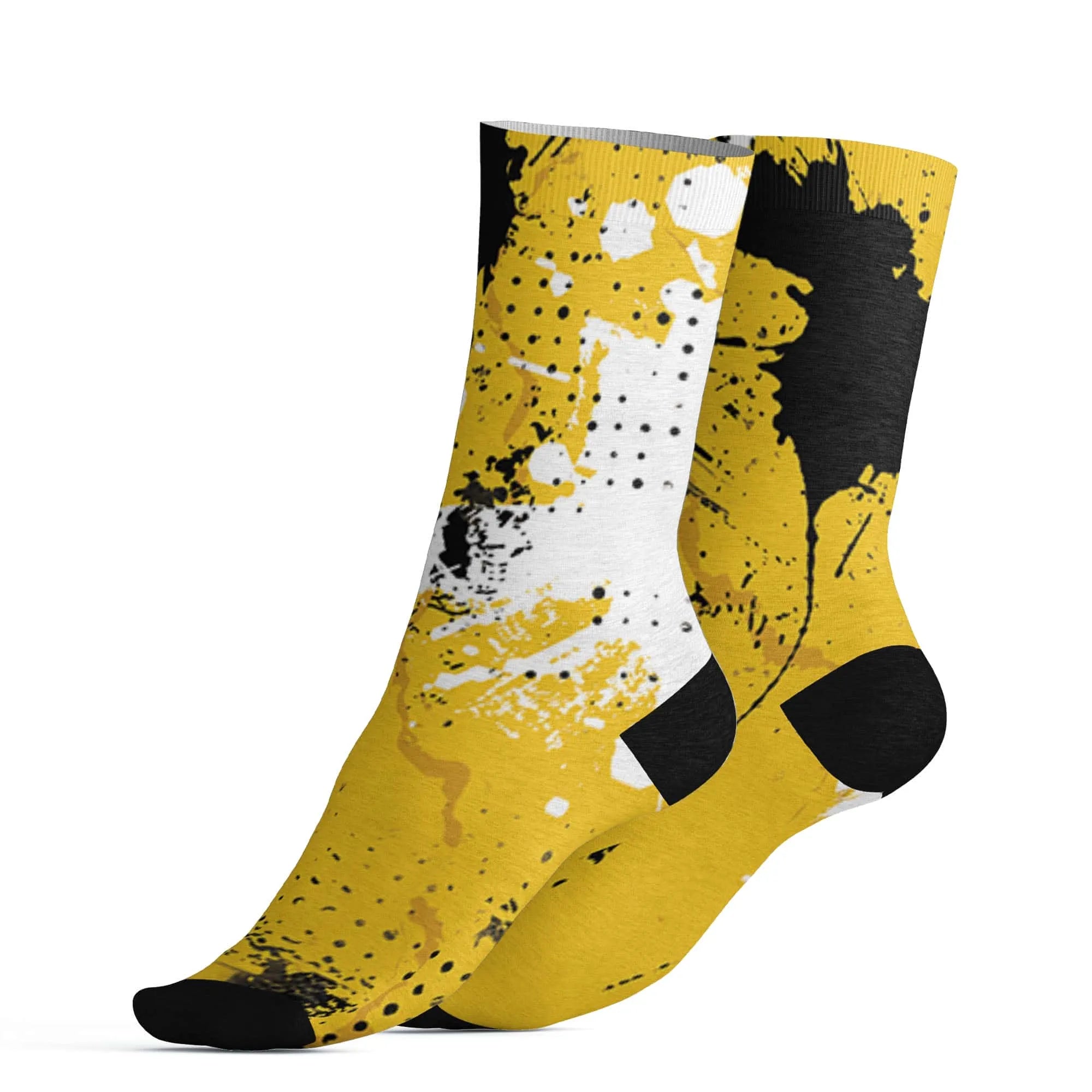Yellow-Ochre-6s-Socks-Match-Hustle-Move-In-Silence-3D