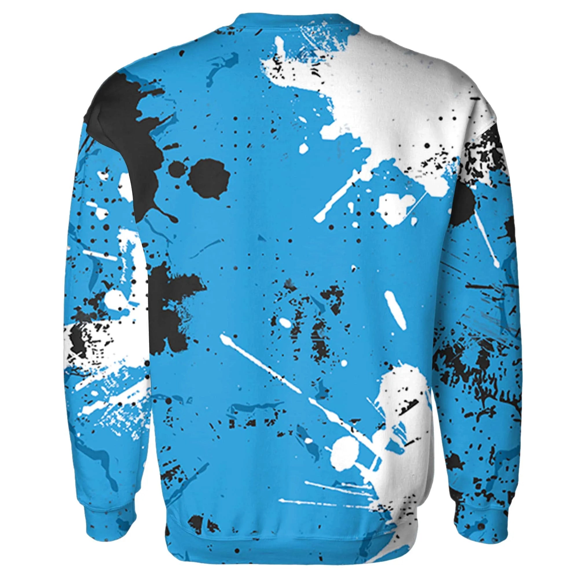 Powder-Blue-9s-Sweatshirt-Match-Hustle-Move-In-Silence-3D