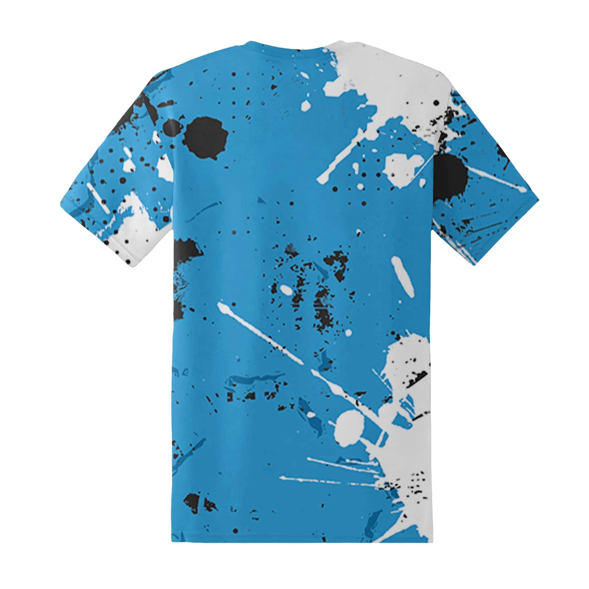 Powder-Blue-9s-T-Shirt-Match-Hustle-Move-In-Silence-3D