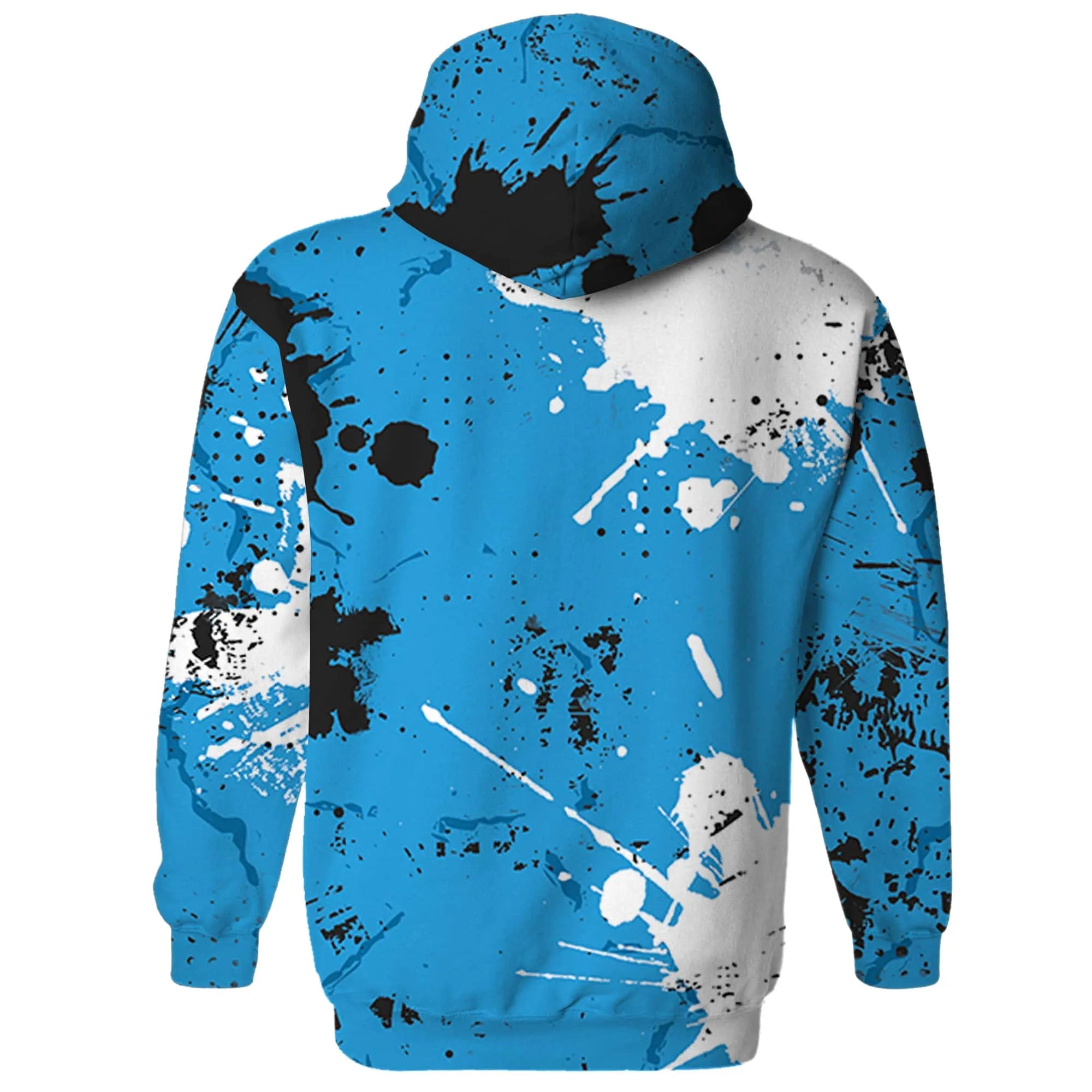 Powder-Blue-9s-Hoodie-Match-Hustle-Move-In-Silence-3D