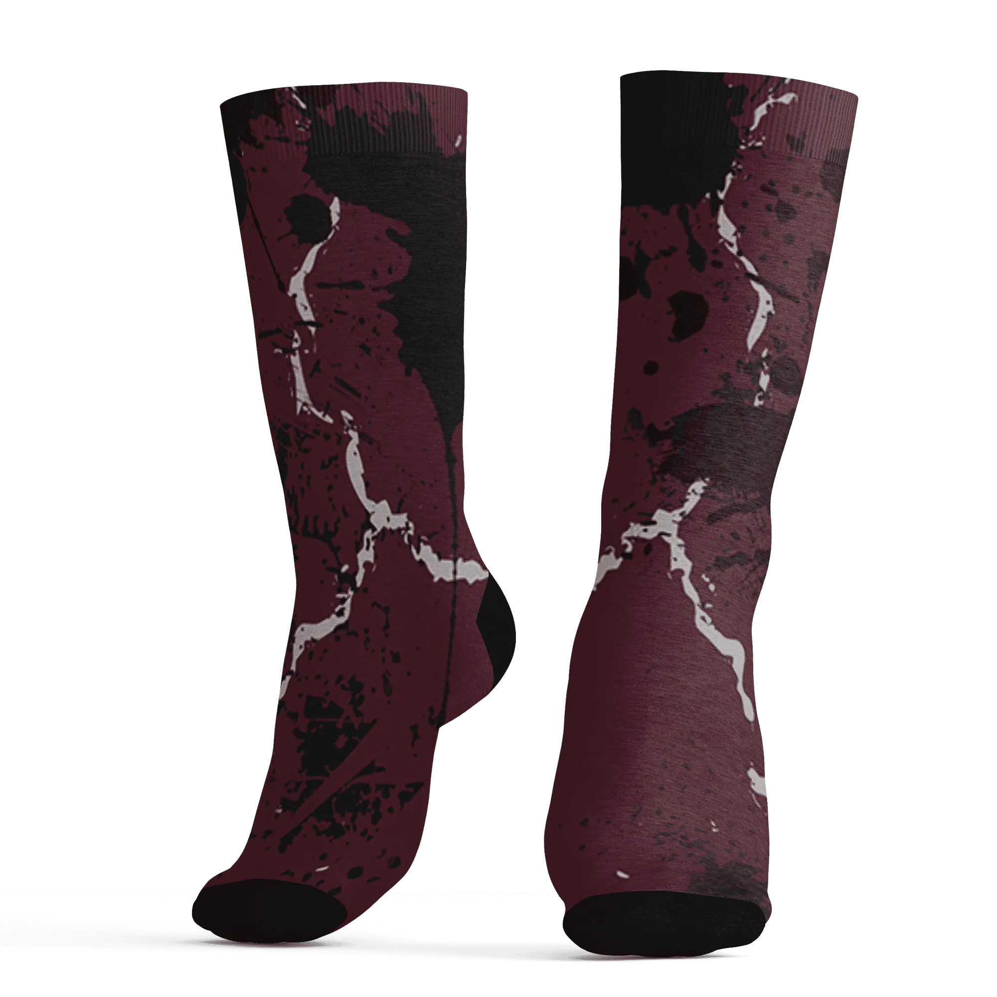 VaporMax-Night-Maron-Burgundy-Socks-Match-Hustle-Move-In-Silence-3D