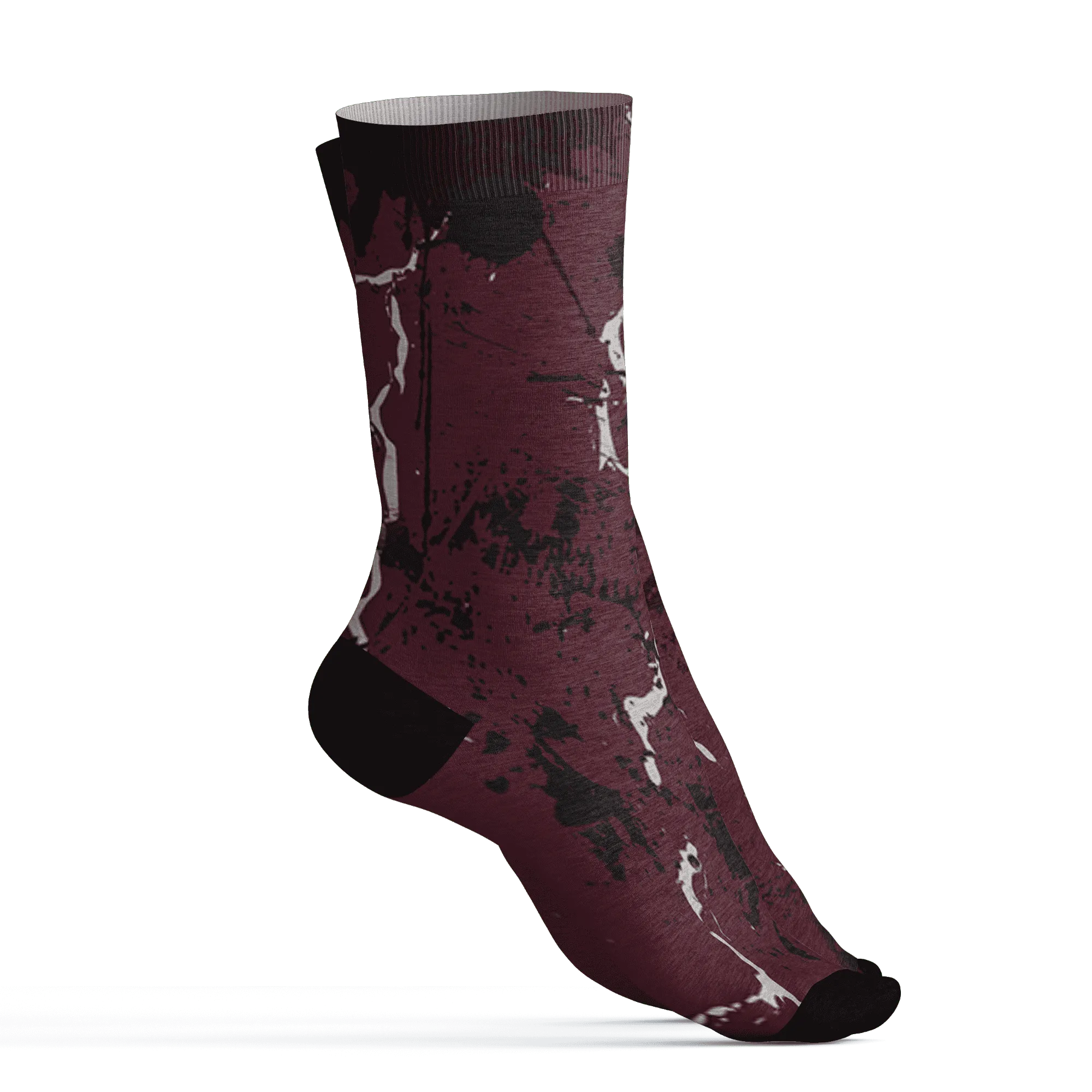 VaporMax-Night-Maron-Burgundy-Socks-Match-Hustle-Move-In-Silence-3D