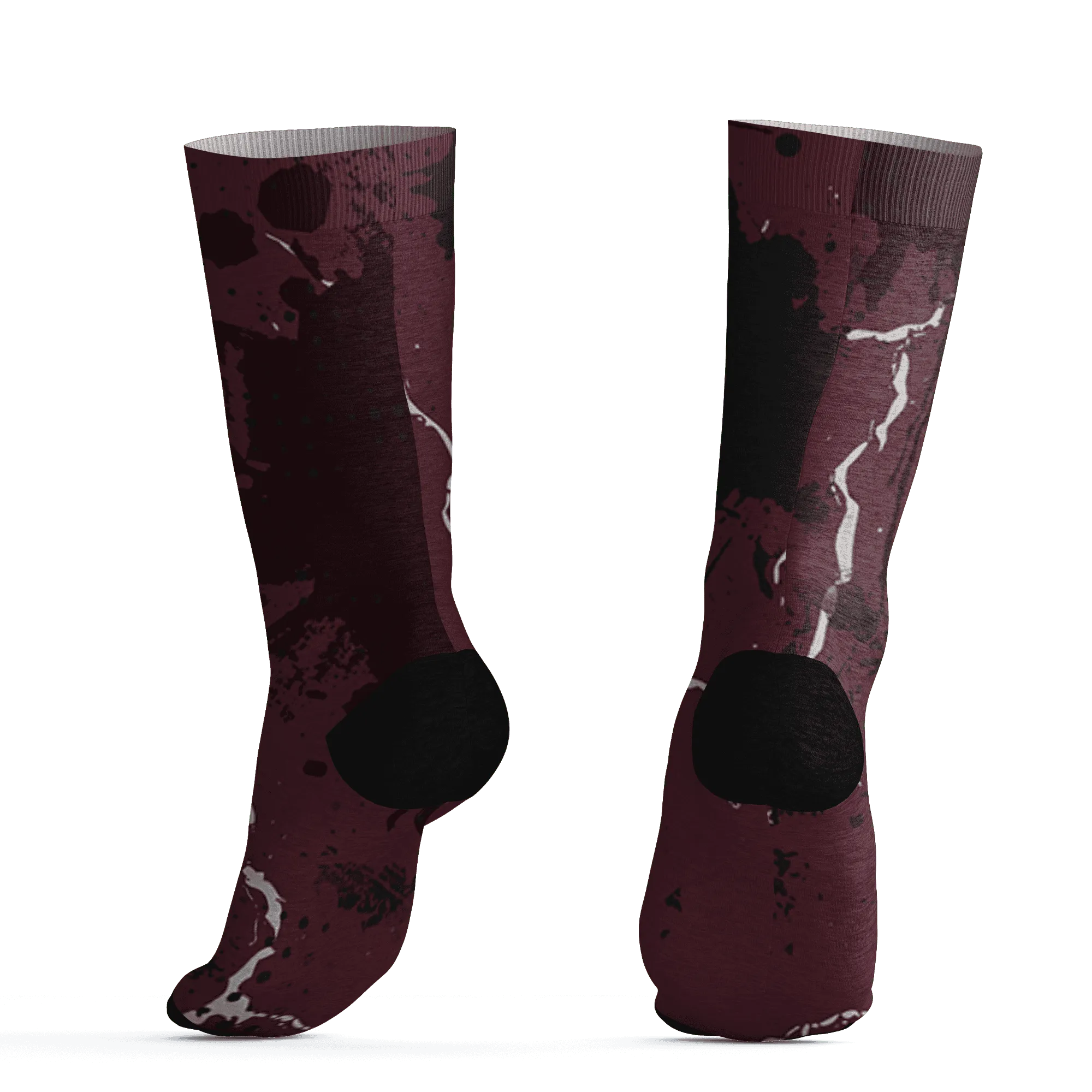 VaporMax-Night-Maron-Burgundy-Socks-Match-Hustle-Move-In-Silence-3D