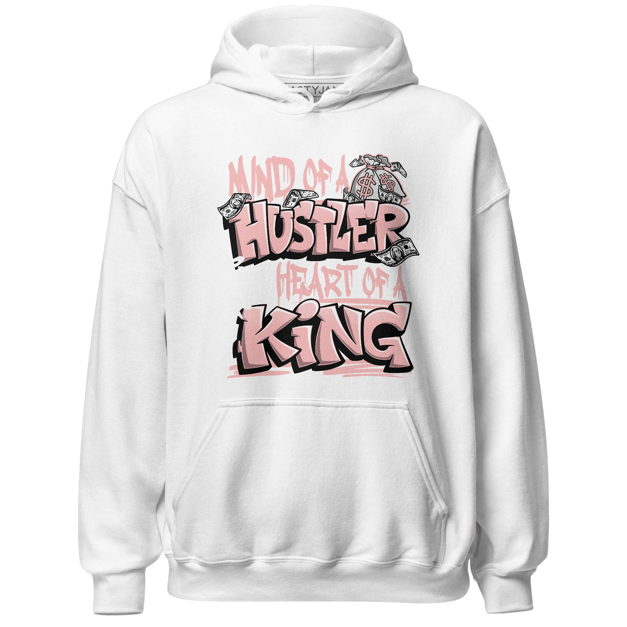 Low Legend Pink 11s Hoodie Match Hustler Heart King - NastyJamz