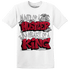 Retro Red Taxi 12s T Shirt Match Hustler Heart King - NastyJamz