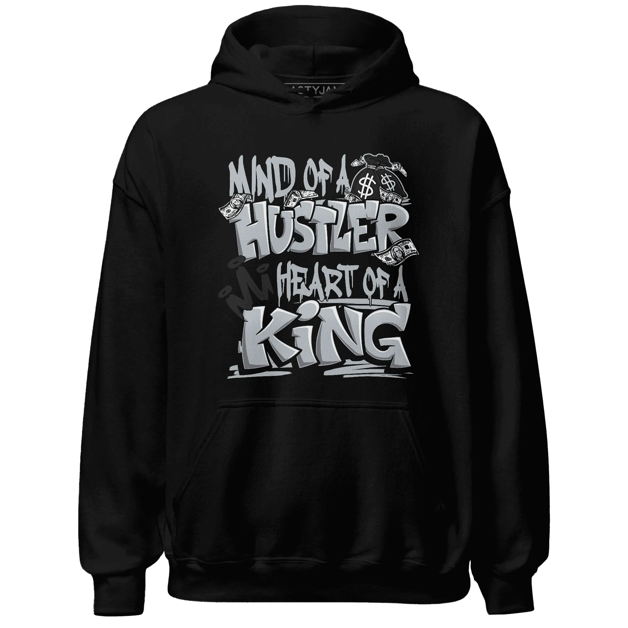 NastyJamz-Wolf-Grey-12s-Hoodie-Match-Hustler-Heart-King