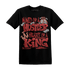 Dune Red 13s T Shirt Match Hustler Heart King - NastyJamz