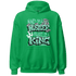 High OG Green Glow 1s Hoodie Match Hustler Heart King - NastyJamz