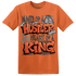 Georgia Peach 3s T Shirt Match Hustler Heart King - NastyJamz