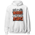 Georgia Peach 3s Hoodie Match Hustler Heart King - NastyJamz