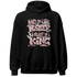 Red Stardust 3s Hoodie Match Hustler Heart King - NastyJamz