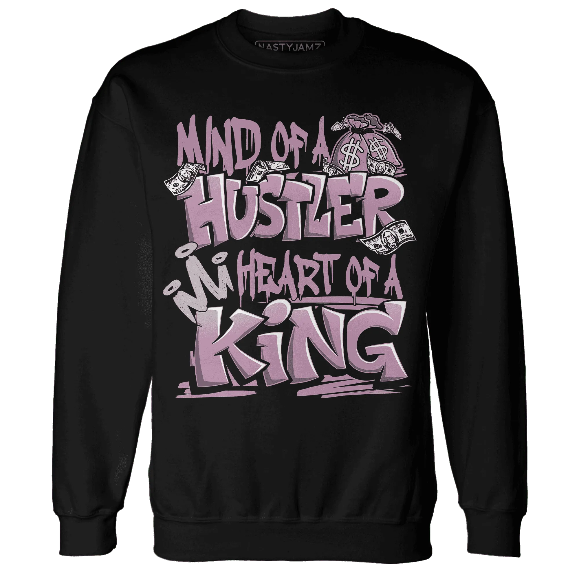 Orchid-Neutral-Grey-Black-White-4s-NastyJamz-Sweatshirt-Match-Hustler-Heart-King