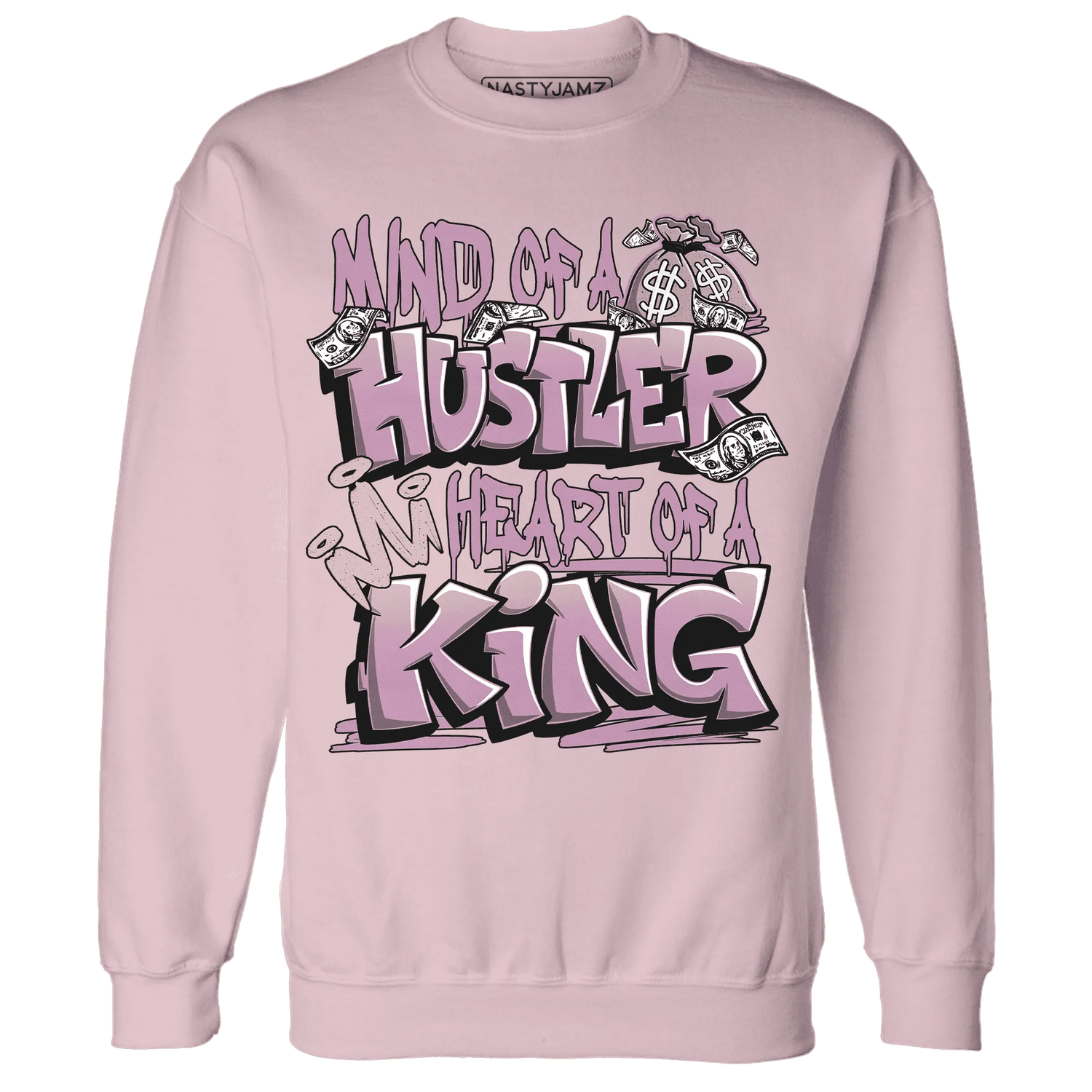 Orchid-Neutral-Grey-Black-White-4s-NastyJamz-Sweatshirt-Match-Hustler-Heart-King
