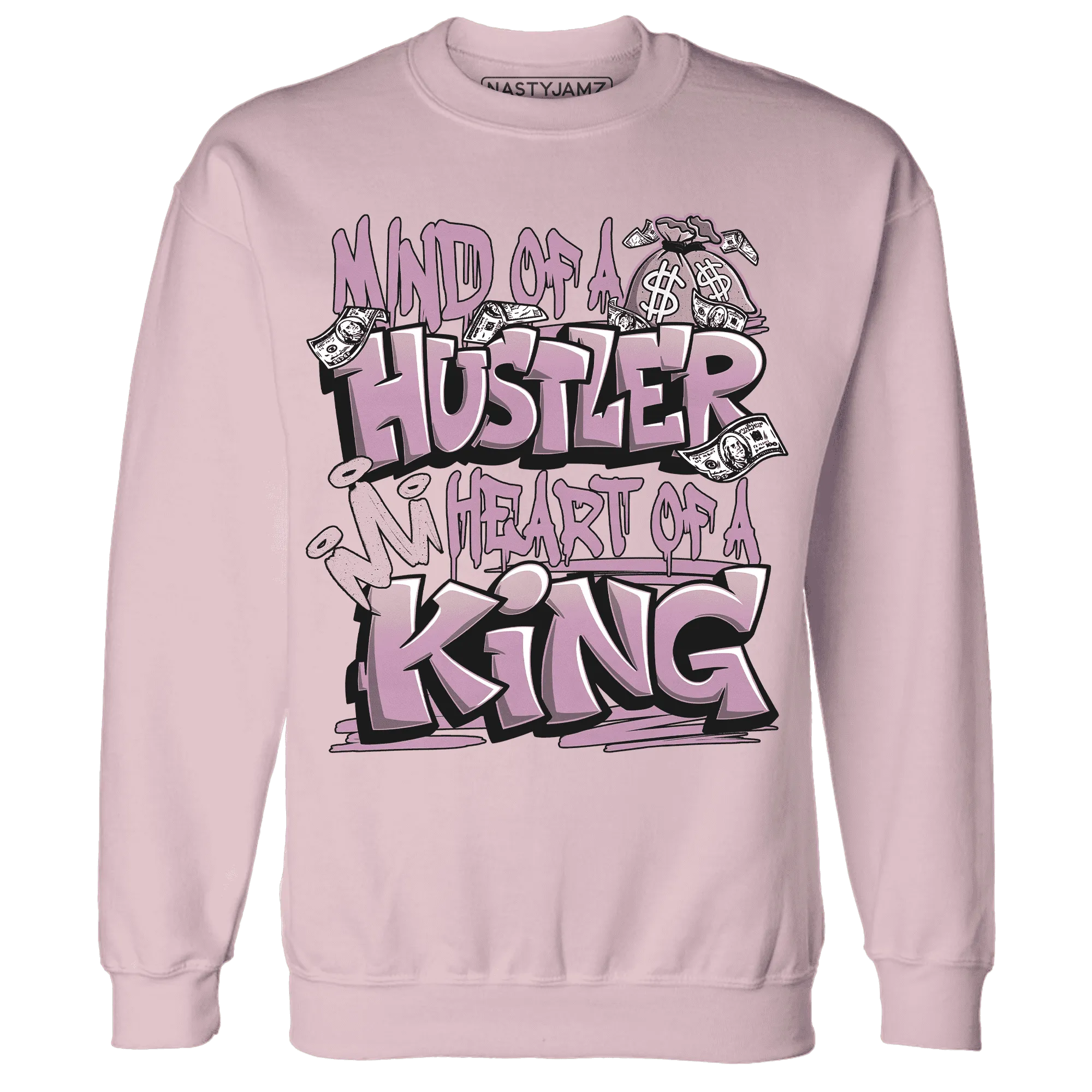 Orchid-Neutral-Grey-Black-White-4s-NastyJamz-Sweatshirt-Match-Hustler-Heart-King