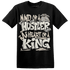 SE Sail 5s T Shirt Match Hustler Heart King - NastyJamz