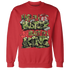 AM-90-Dark-Sage-Solar-Red-NastyJamz-Sweatshirt-Match-Hustler-Heart-King