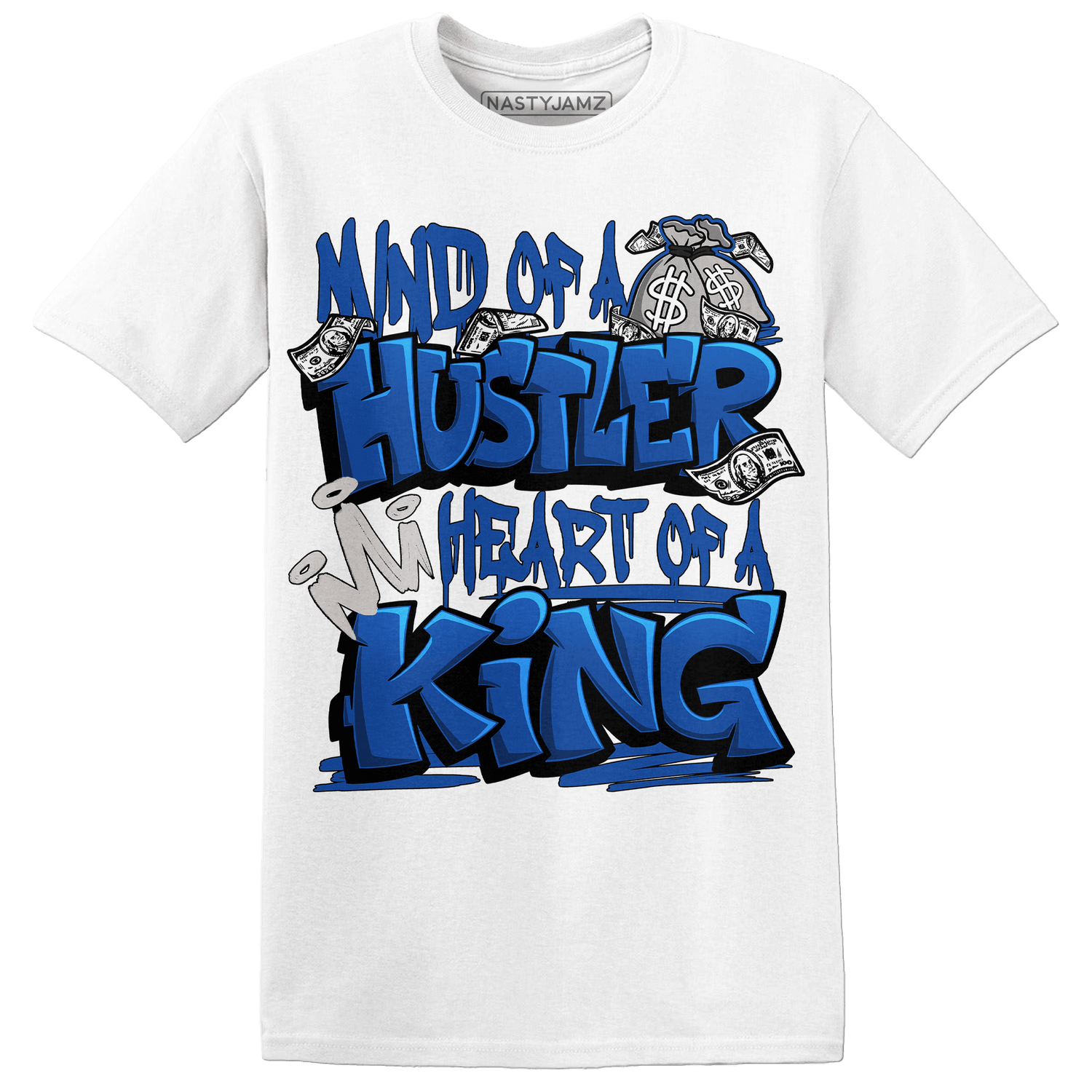 Air Max 1 86 Royal T Shirt Match Hustler Heart King - NastyJamz