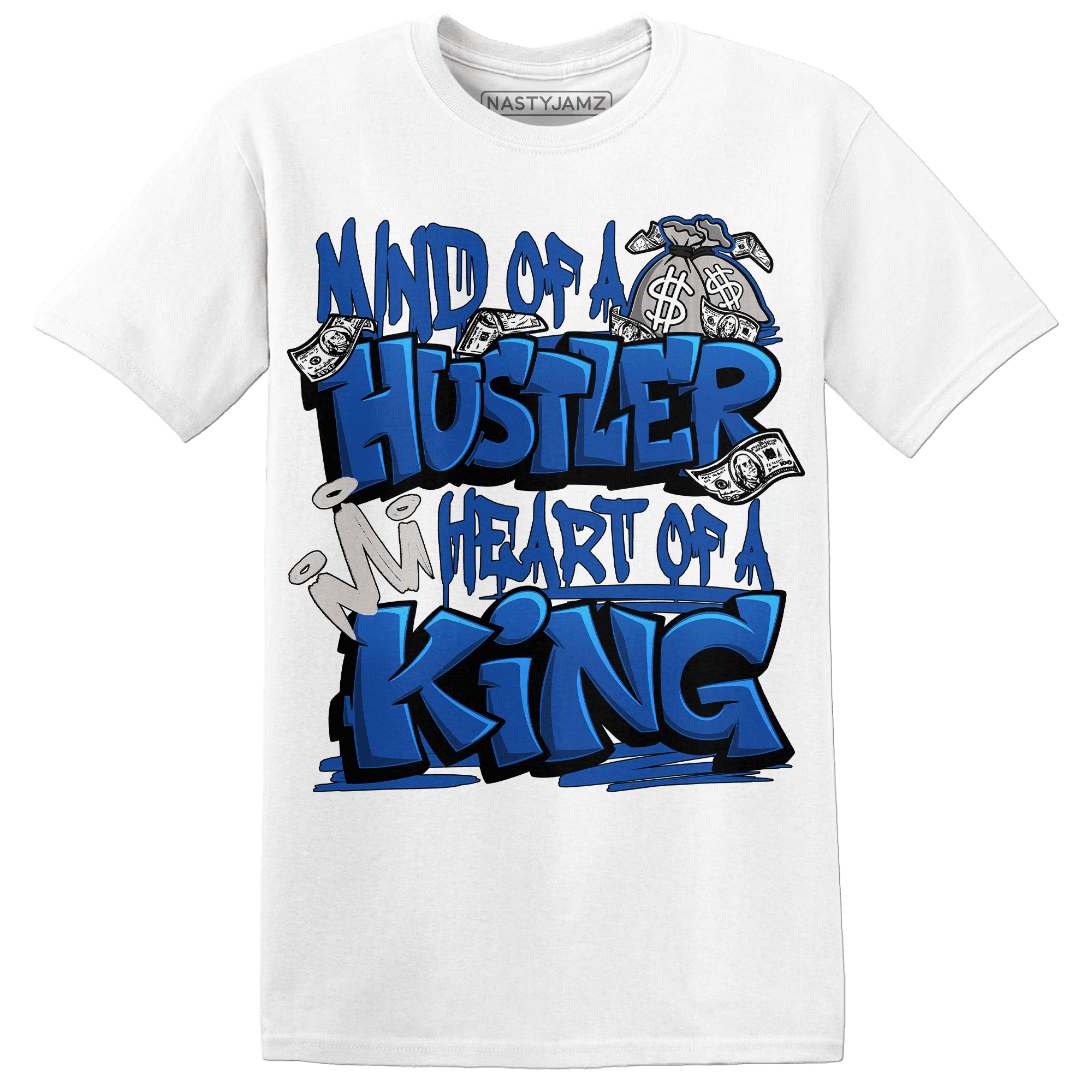 Air Max 1 86 Royal T Shirt Match Hustler Heart King - NastyJamz