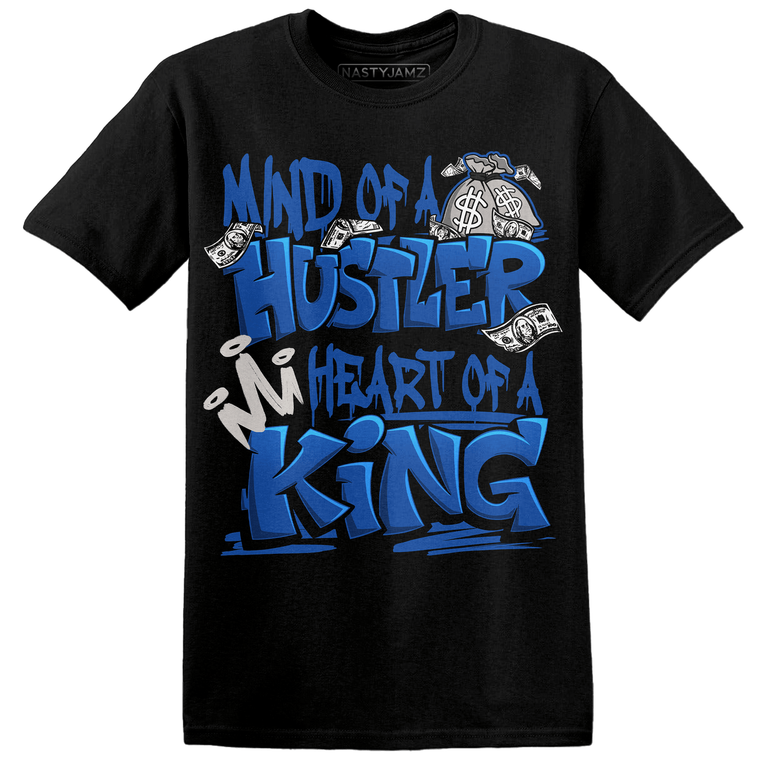 Air Max 1 86 Royal T Shirt Match Hustler Heart King - NastyJamz