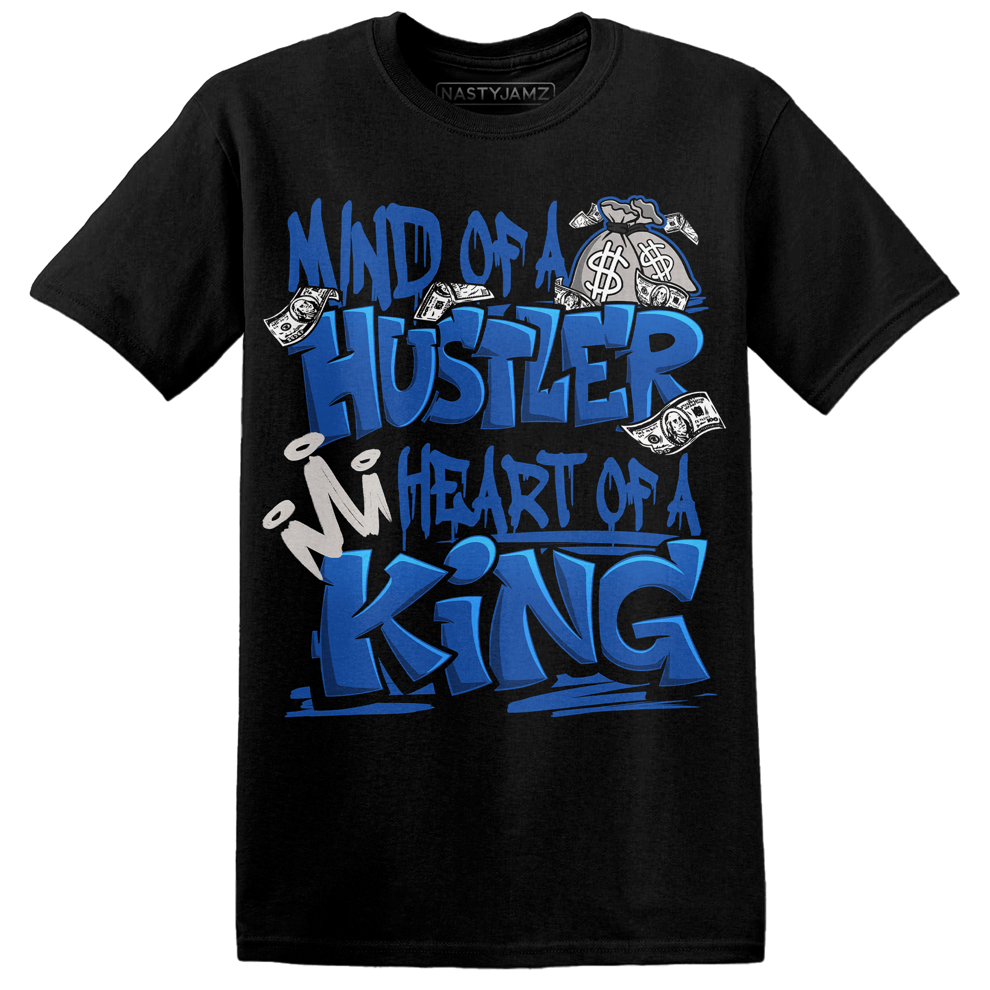 Air Max 1 86 Royal T Shirt Match Hustler Heart King - NastyJamz
