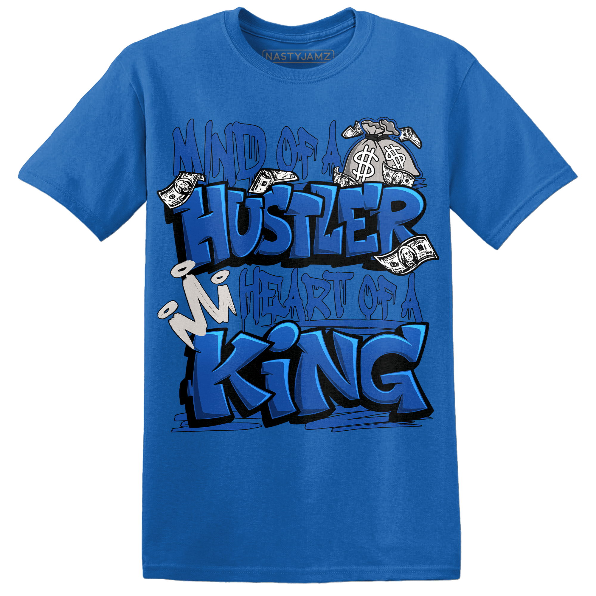 Air Max 1 86 Royal T Shirt Match Hustler Heart King - NastyJamz