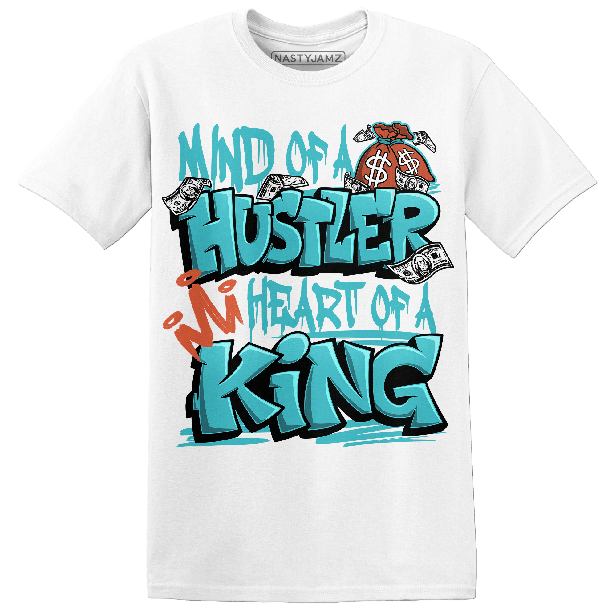 Dunk Low Dolphins T Shirt Match Hustler Heart King - NastyJamz