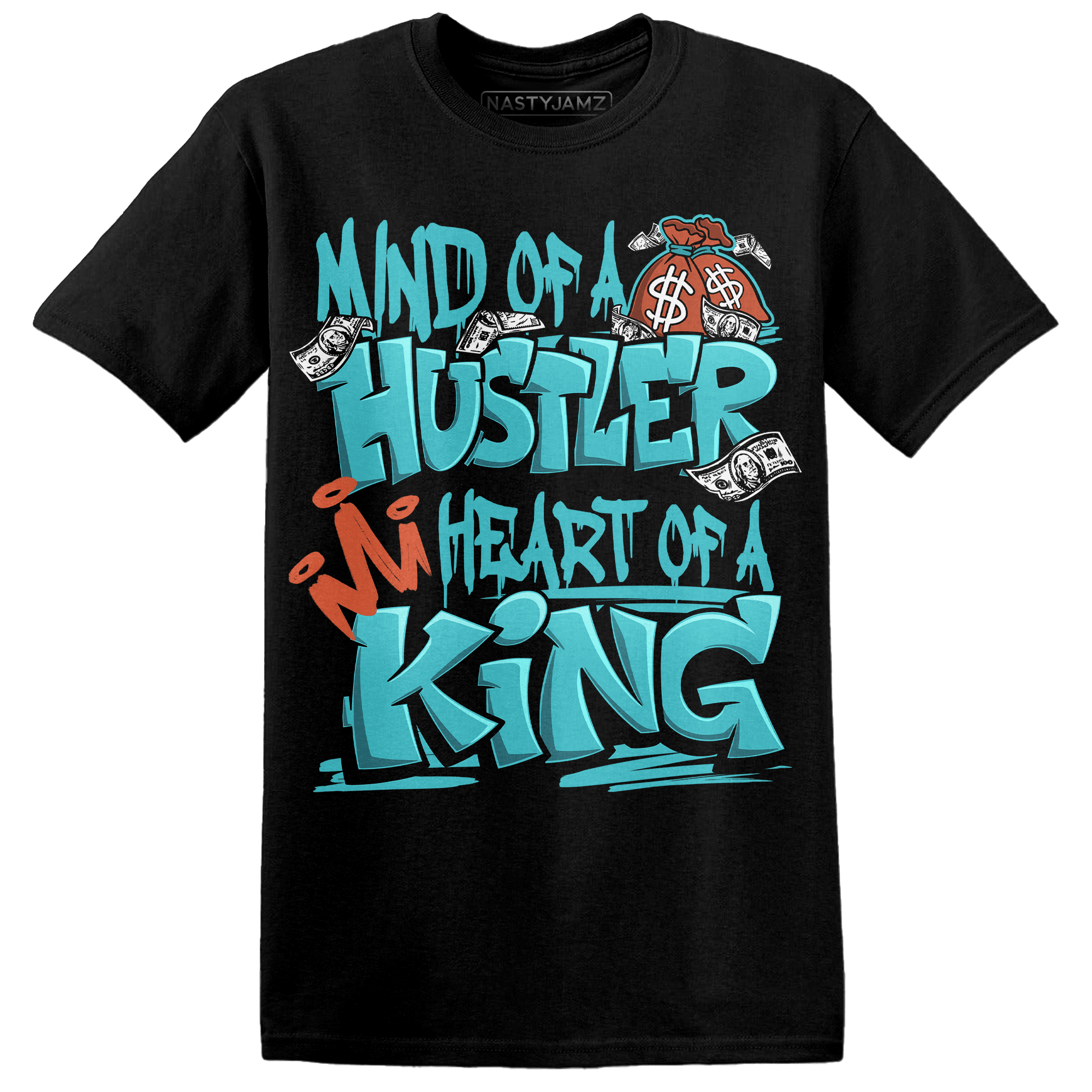 Dunk Low Dolphins T Shirt Match Hustler Heart King - NastyJamz