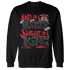 Jumman Jack Universityy Red Sweatshirt Match Hustler Heart King - NastyJamz