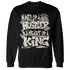 Gratitude 11s Sweatshirt Match Hustler Heart King - NastyJamz