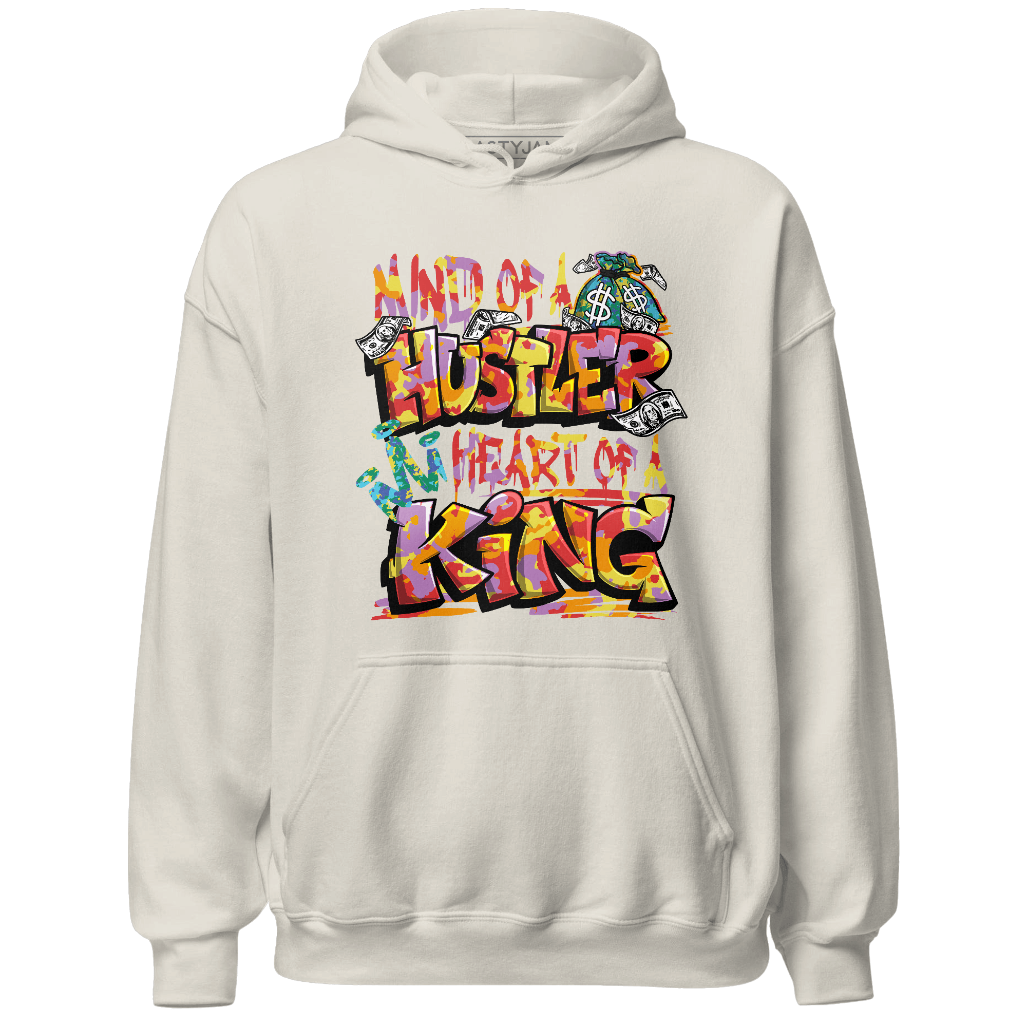 Mid GS Six Championships 1s Hoodie Match Hustler Heart King - NastyJamz