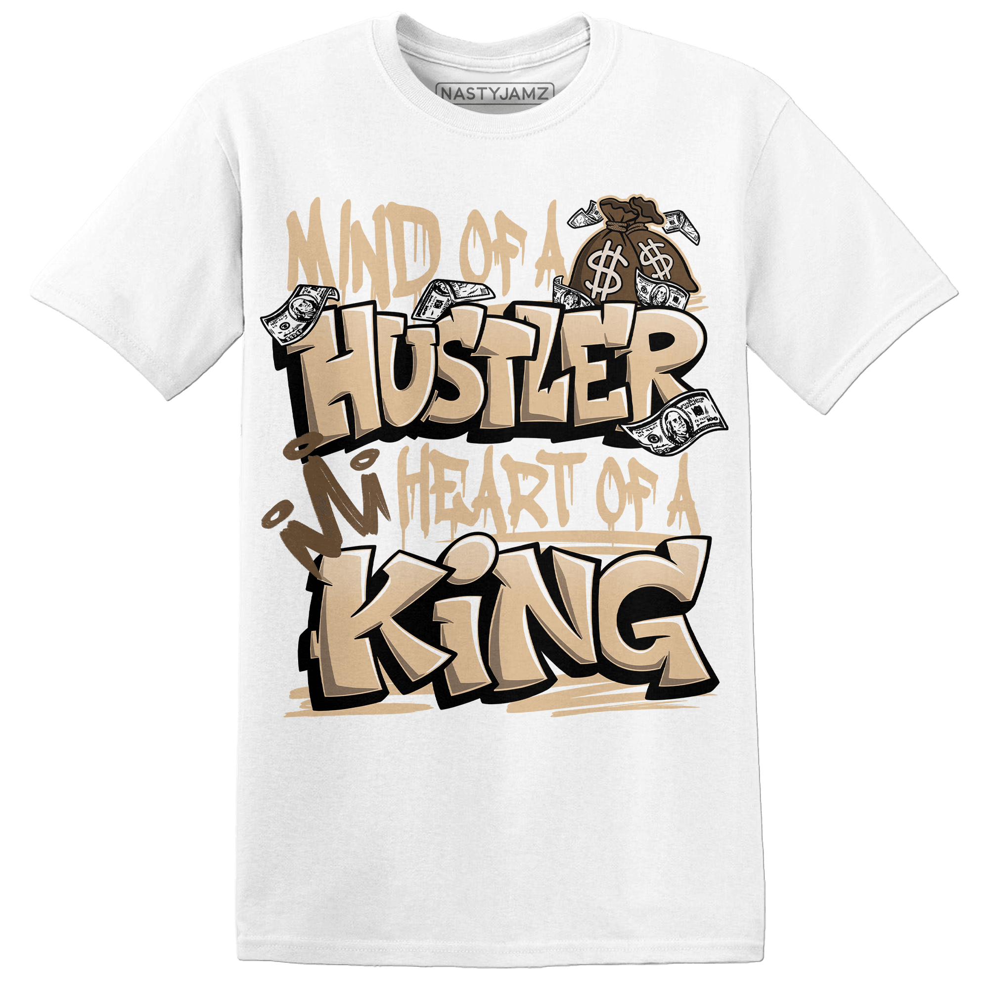 Palomino 3s T Shirt Match Hustler Heart King - NastyJamz