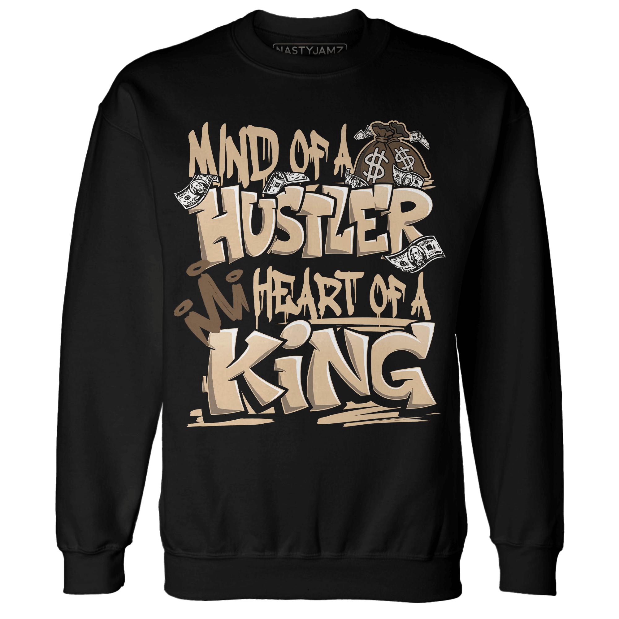 Palomino 3s Sweatshirt Match Hustler Heart King - NastyJamz