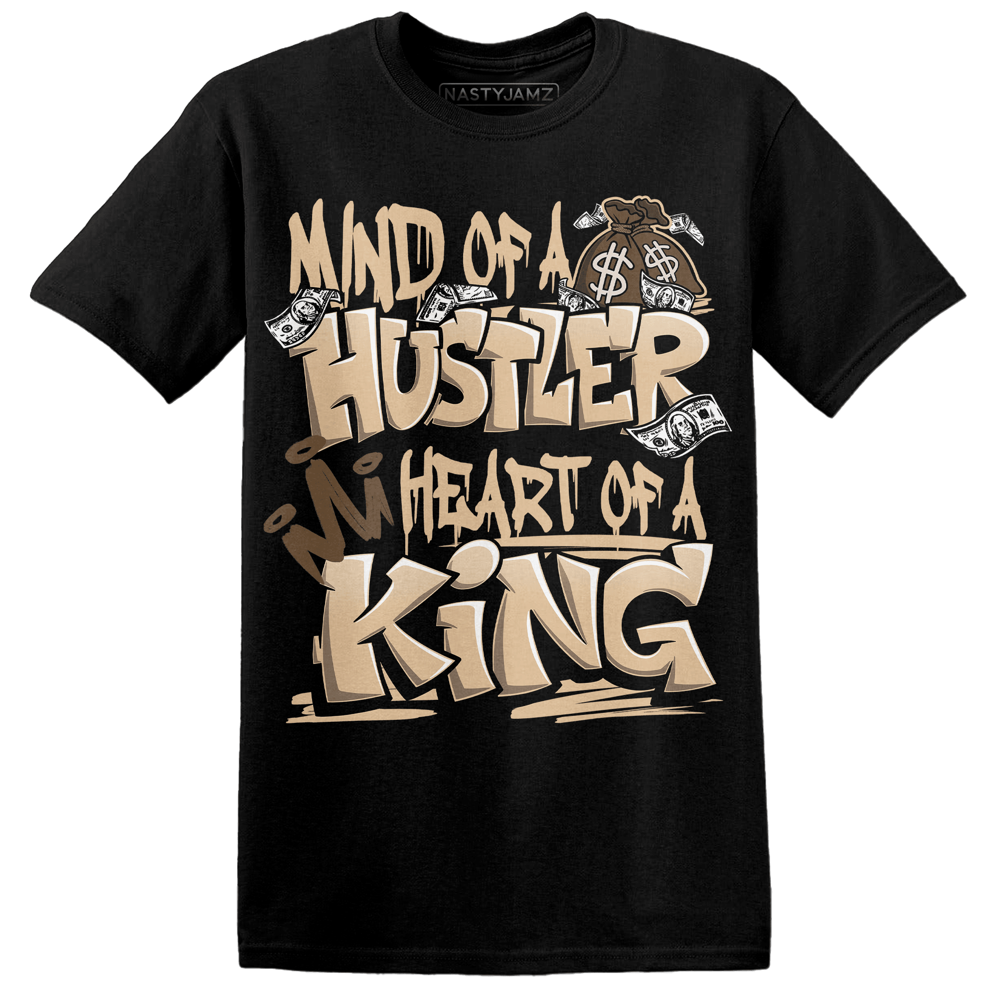 Palomino 3s T Shirt Match Hustler Heart King - NastyJamz