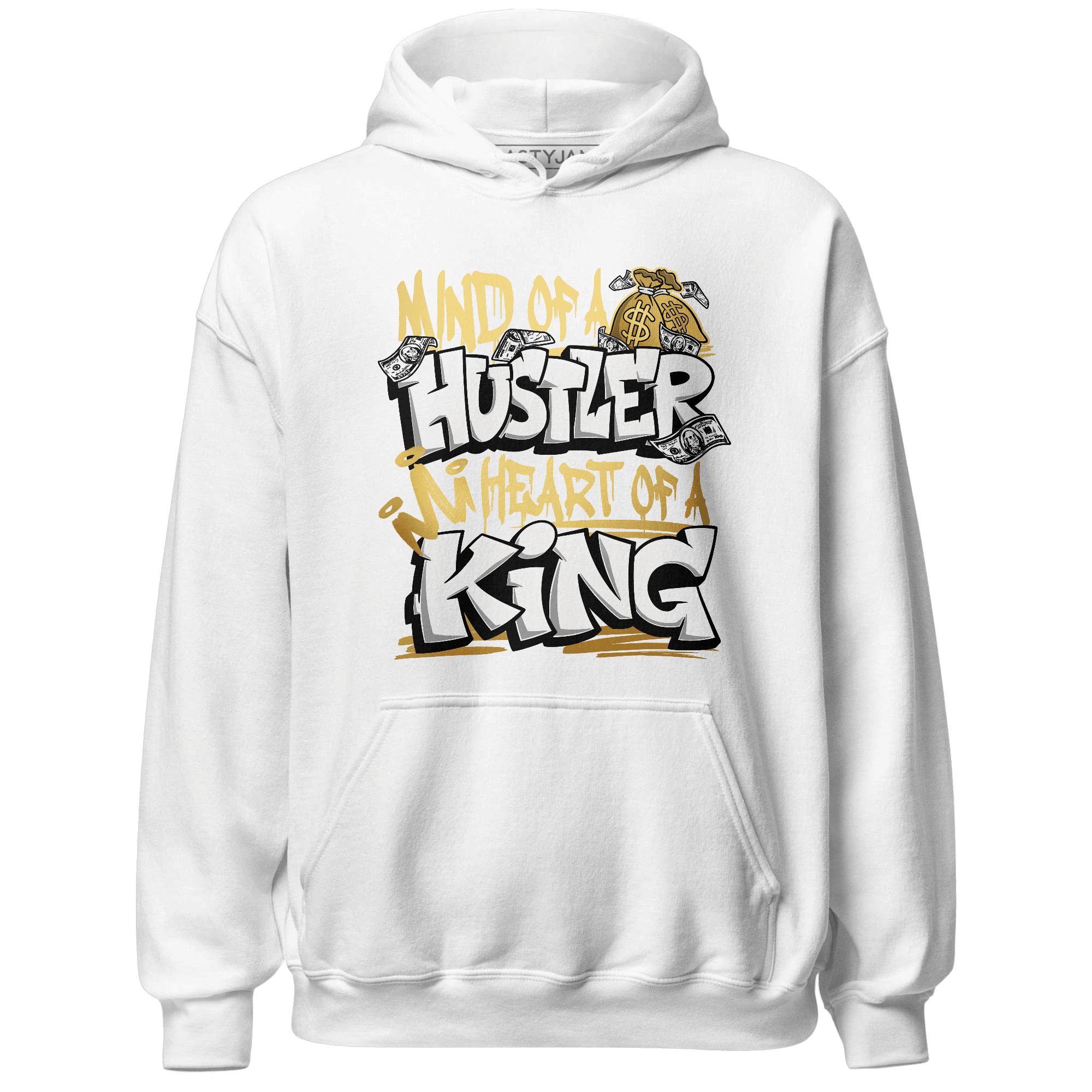 Sail 4s Hoodie Match Hustler Heart King - NastyJamz