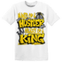 Thunder 4s T Shirt Match Hustler Heart King - NastyJamz