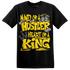 Thunder 4s T Shirt Match Hustler Heart King - NastyJamz