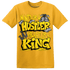 Thunder 4s T Shirt Match Hustler Heart King - NastyJamz