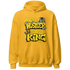 Thunder 4s Hoodie Match Hustler Heart King - NastyJamz