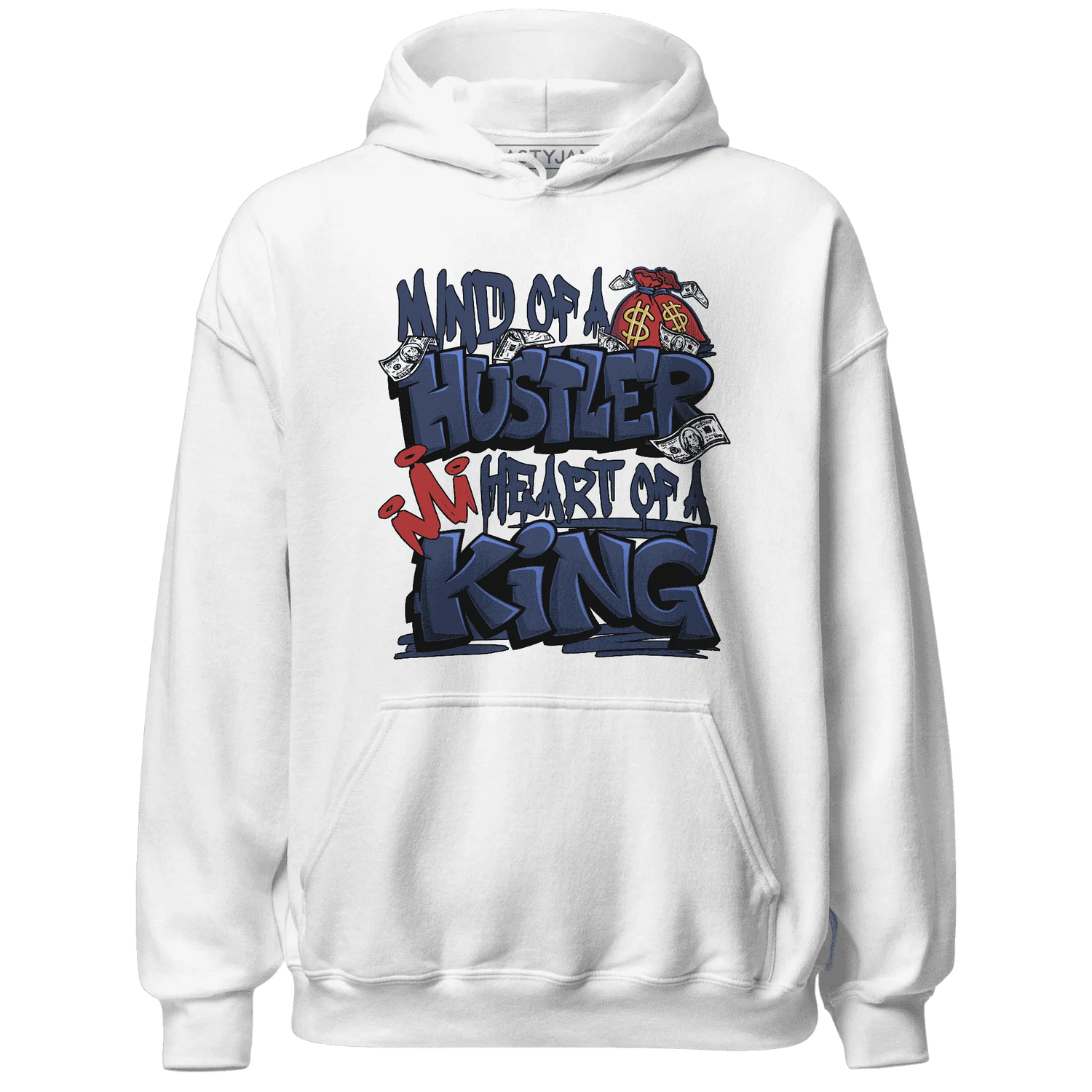 VaporMax-Air-Plus-Midnight-Navy-Gold-Black-NastyJamz-Hoodie-Match-Hustler-Heart-King