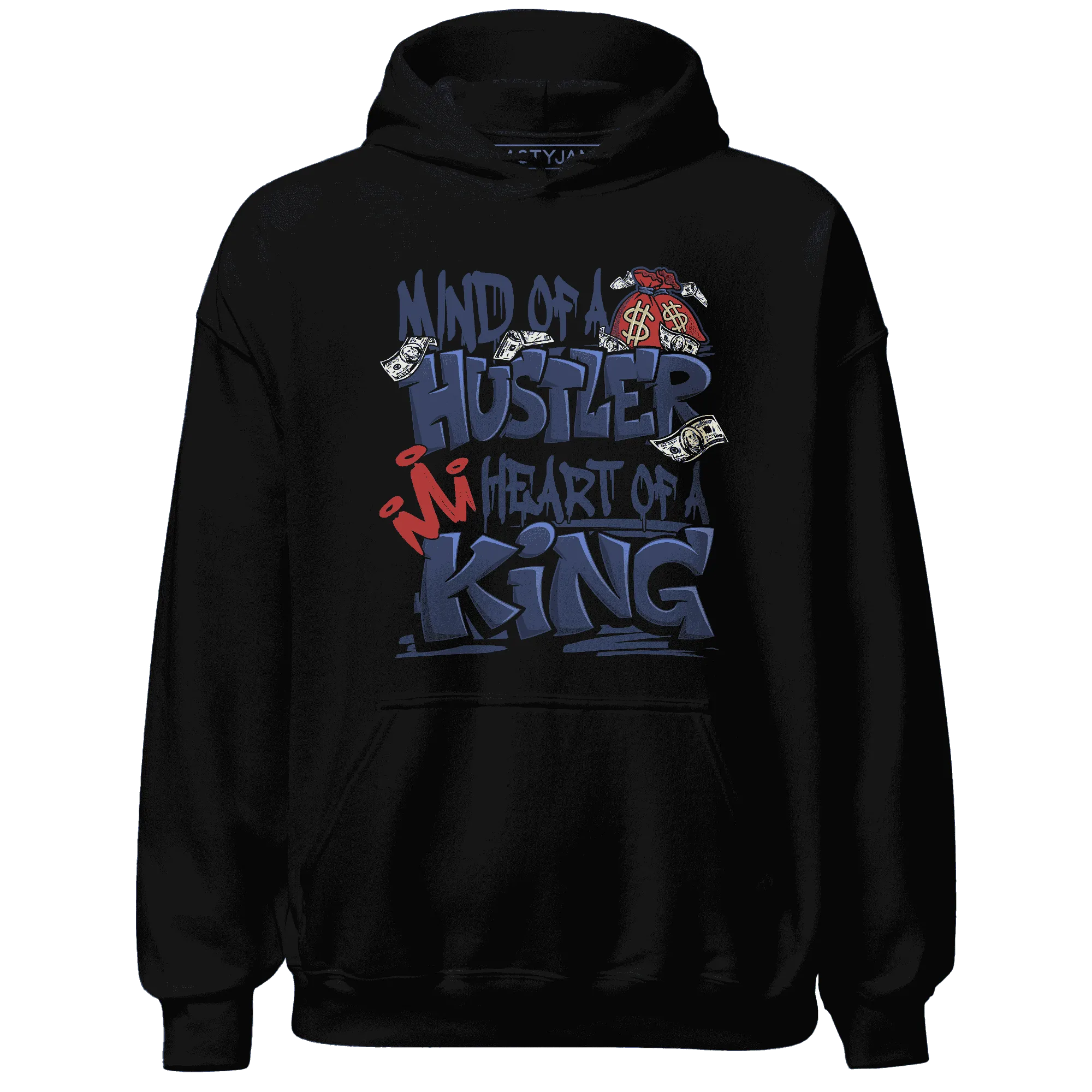 VaporMax-Air-Plus-Midnight-Navy-Gold-Black-NastyJamz-Hoodie-Match-Hustler-Heart-King