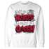 Retro Red Taxi 12s Sweatshirt Match Hustler Heart Queen - NastyJamz