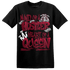 High White Team Red 1s T Shirt Match Hustler Heart Queen - NastyJamz
