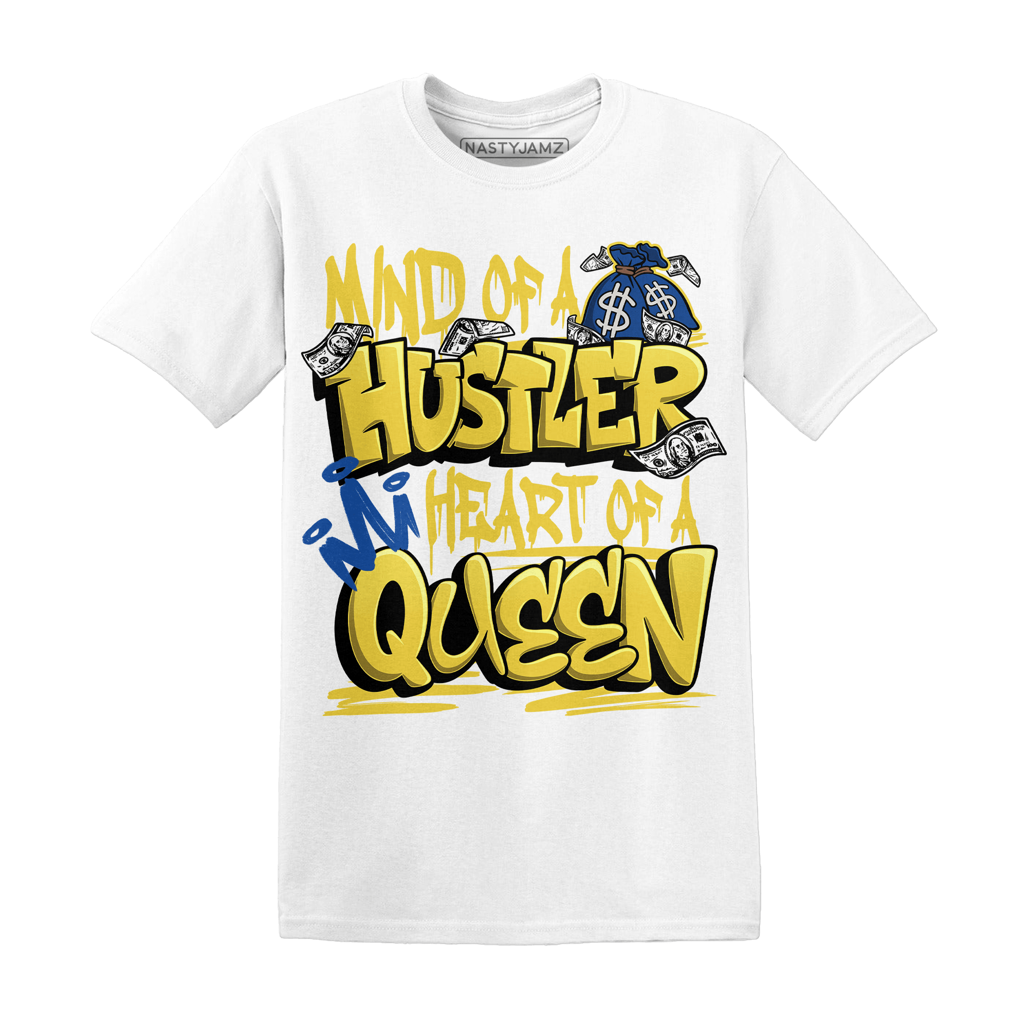 Low OG Canary TVSC 1s T Shirt Match Hustler Heart Queen - NastyJamz
