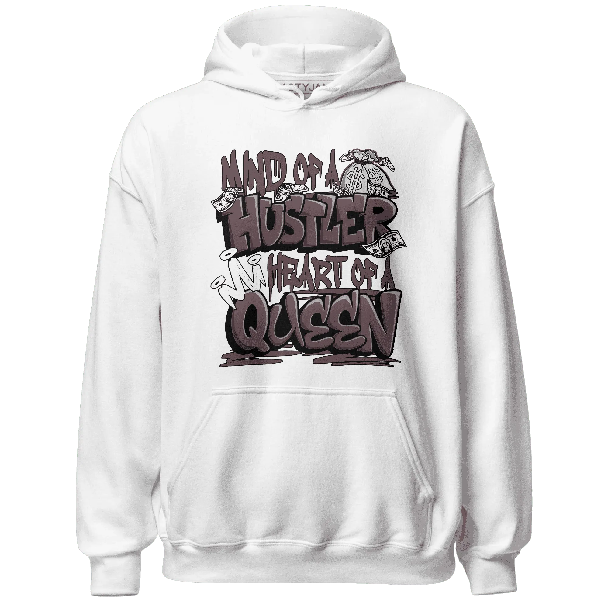 NastyJamz-Burgundy-Crush-3s-Hoodie-Match-Hustler-Heart-Queen