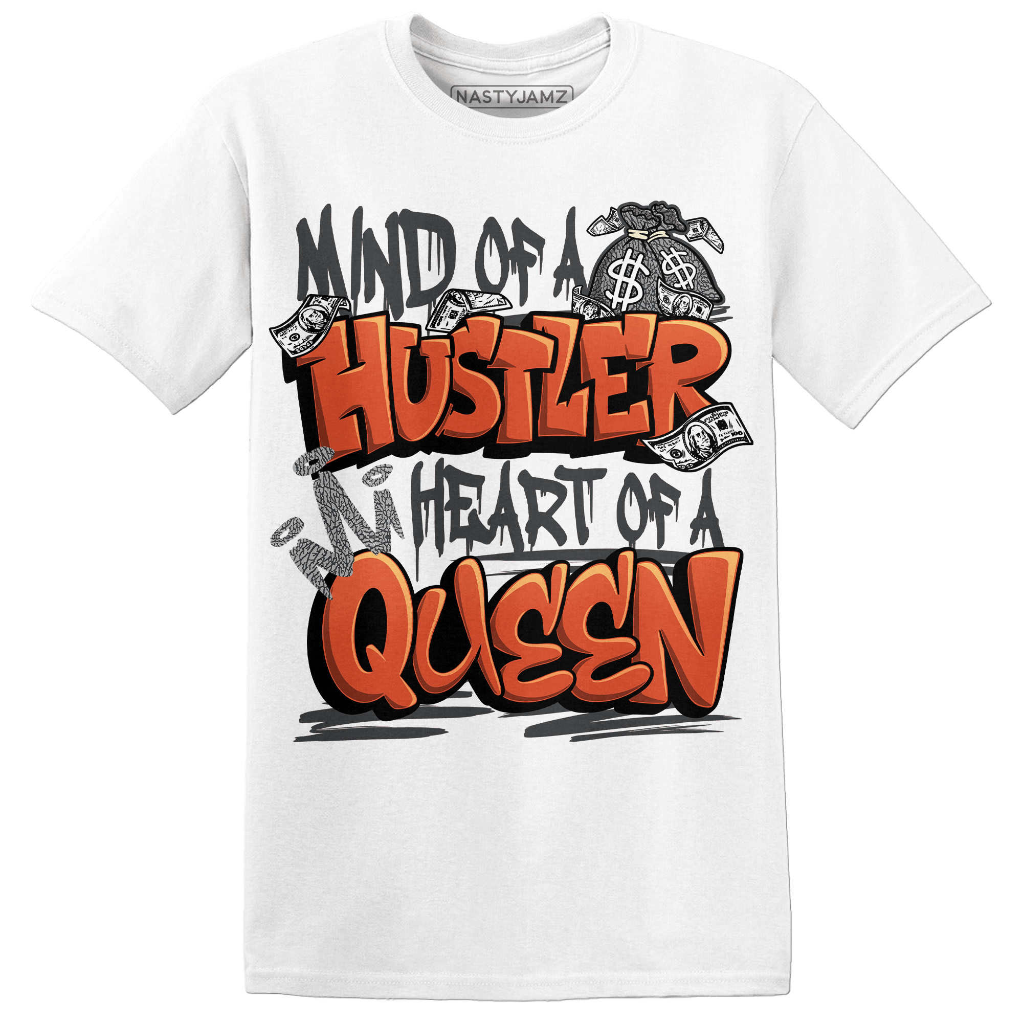Georgia Peach 3s T Shirt Match Hustler Heart Queen - NastyJamz