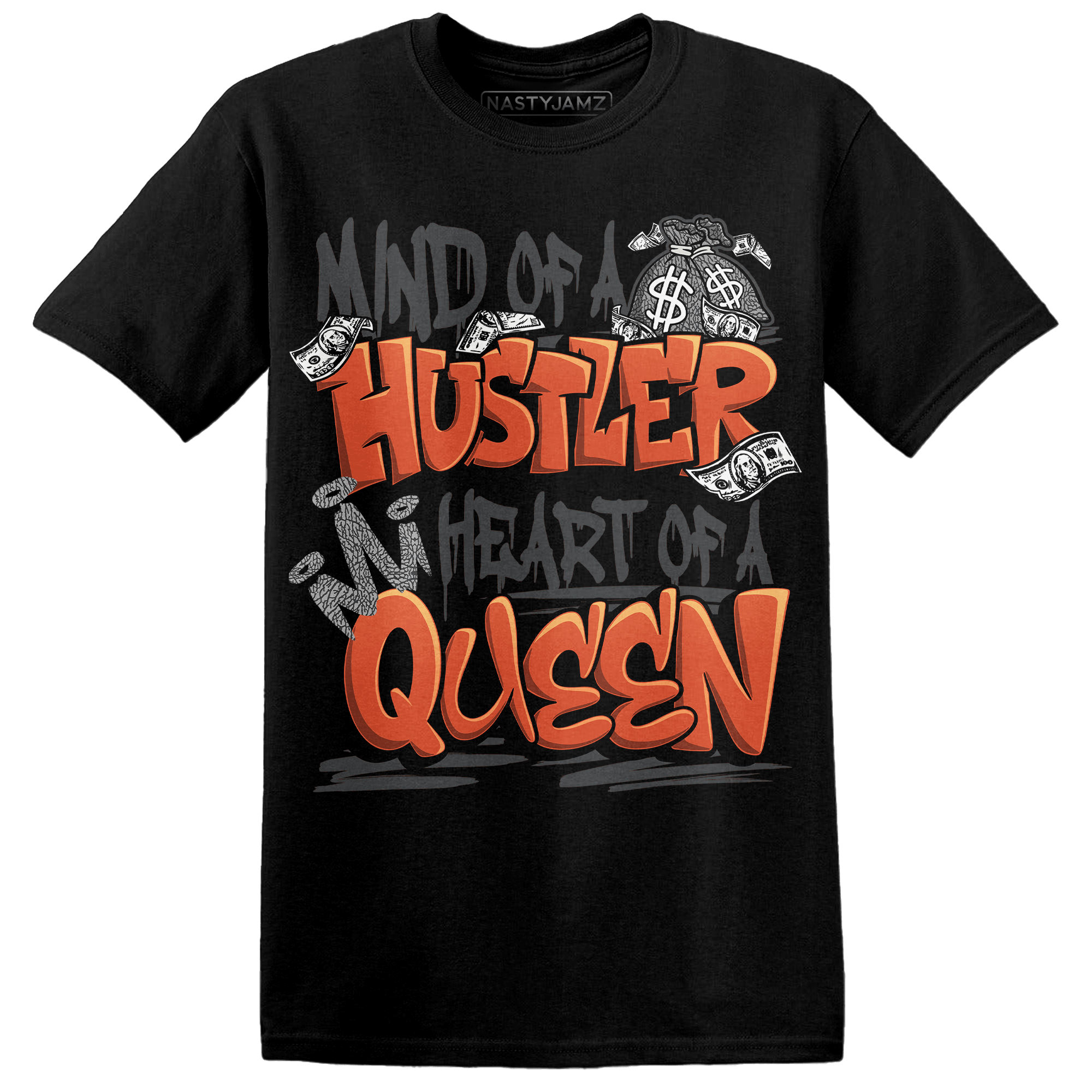 Georgia Peach 3s T Shirt Match Hustler Heart Queen - NastyJamz