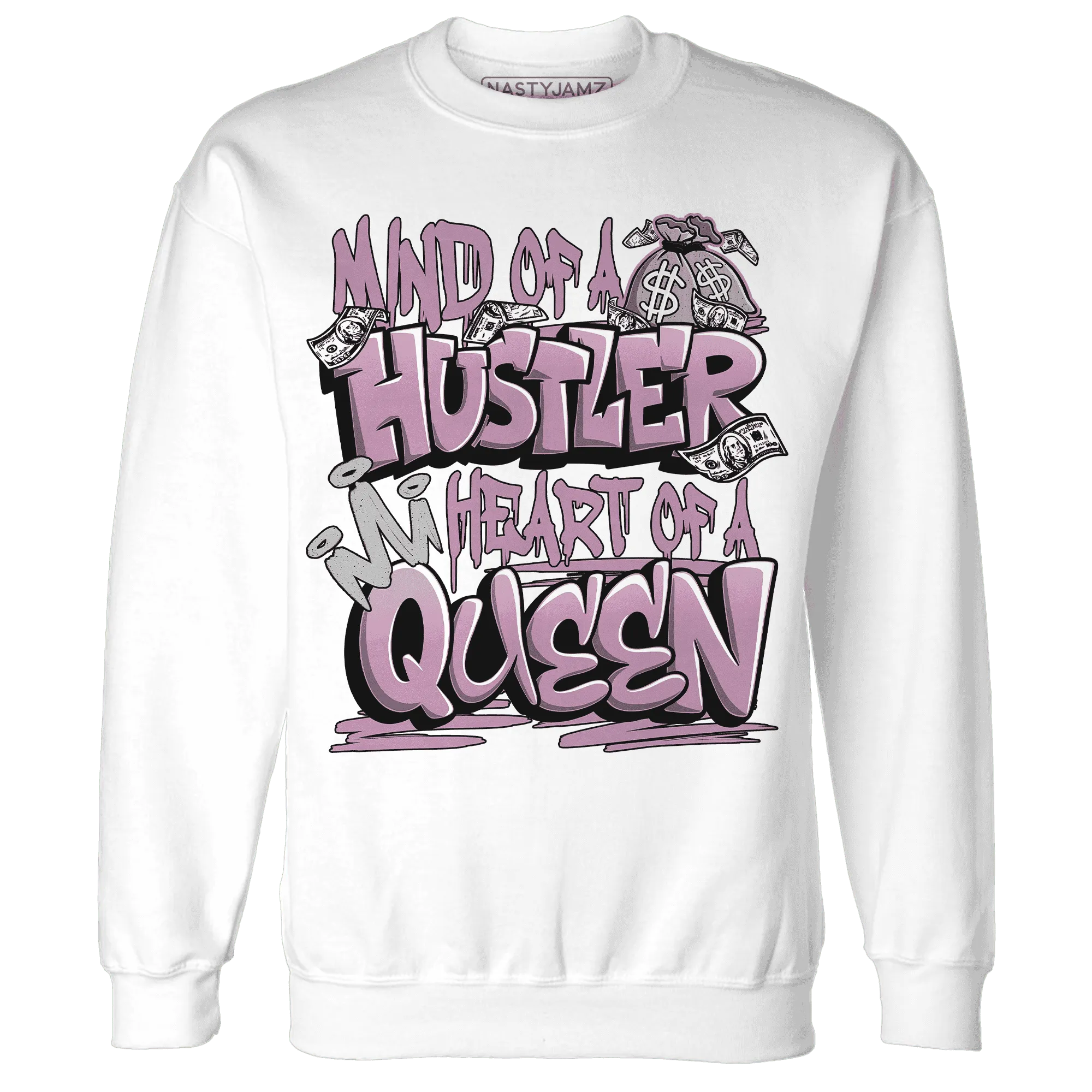 Orchid-Neutral-Grey-Black-White-4s-NastyJamz-Sweatshirt-Match-Hustler-Heart-Queen