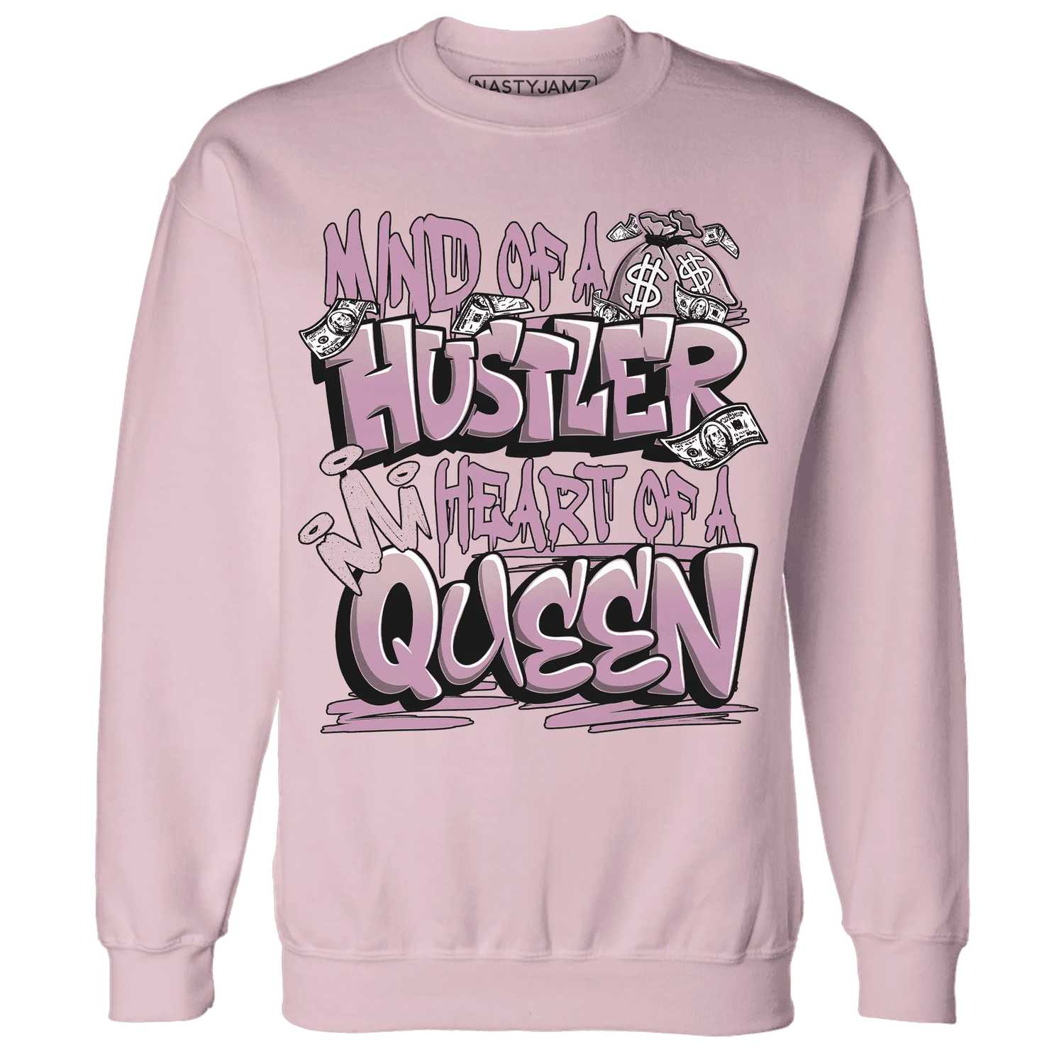 Orchid-Neutral-Grey-Black-White-4s-NastyJamz-Sweatshirt-Match-Hustler-Heart-Queen