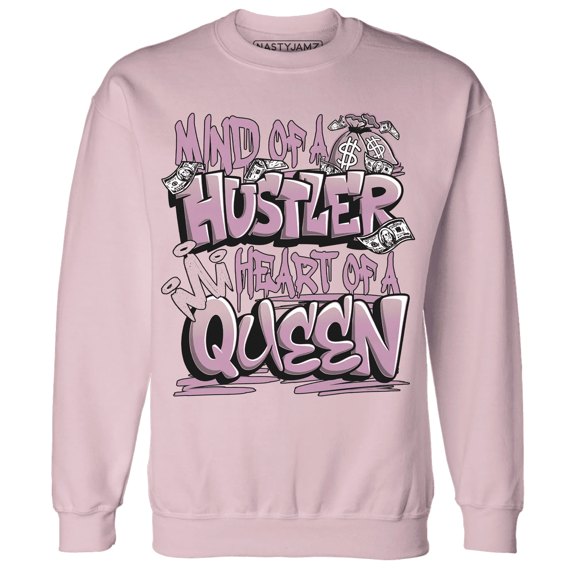 Orchid-Neutral-Grey-Black-White-4s-NastyJamz-Sweatshirt-Match-Hustler-Heart-Queen