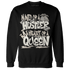 SE Sail 5s Sweatshirt Match Hustler Heart Queen - NastyJamz